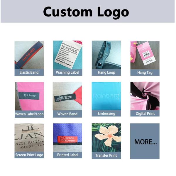 Durable Fade Resistant Premium Microfiber Cloth With Hanging Loop