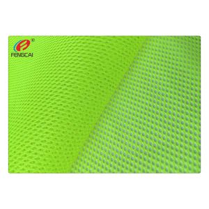 Buy cheap Polyester Mesh Fluorescent Material Fabric High Visibility For Safety Vest product