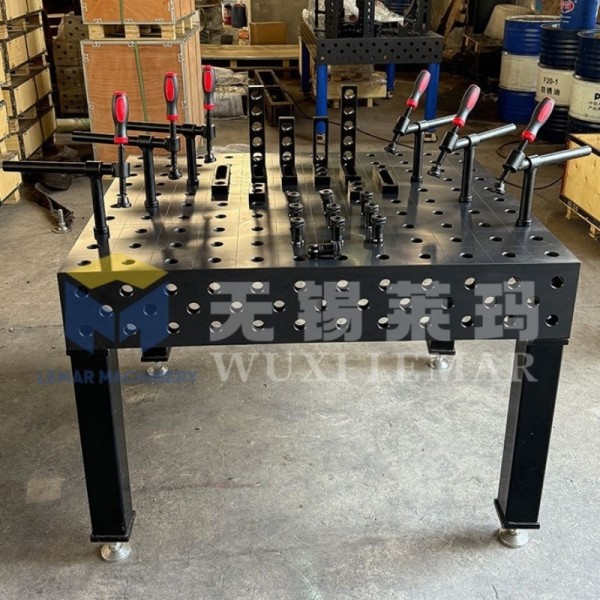 D28 100x100mm Grid Holes Welding Table for Accurate Fixture Setup