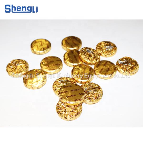 Speed Film Chocolate Packaging Machine with PLC Control Packing Speed 200-300pics/min