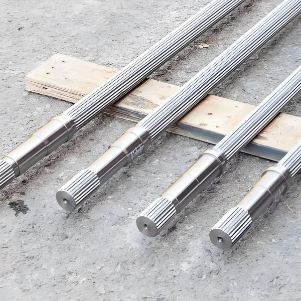 High Torque Twin Screw Core Shafts for Co-Rotating Extruders
