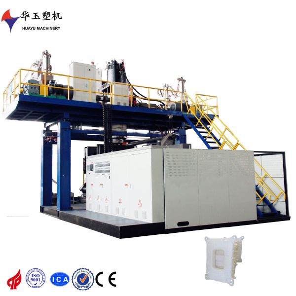 2 layers Electric Power Source HDPE Float Blow Moulding Machine for Production and Performance