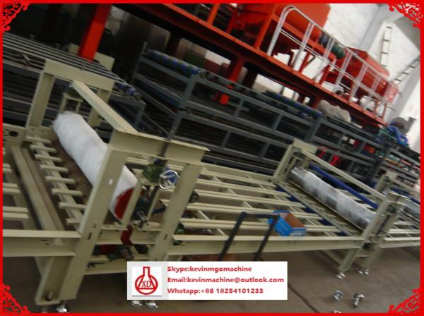 Agricultural Straw Board Machine , Fire Proof Wheat Lightweight Wall Panel Machine