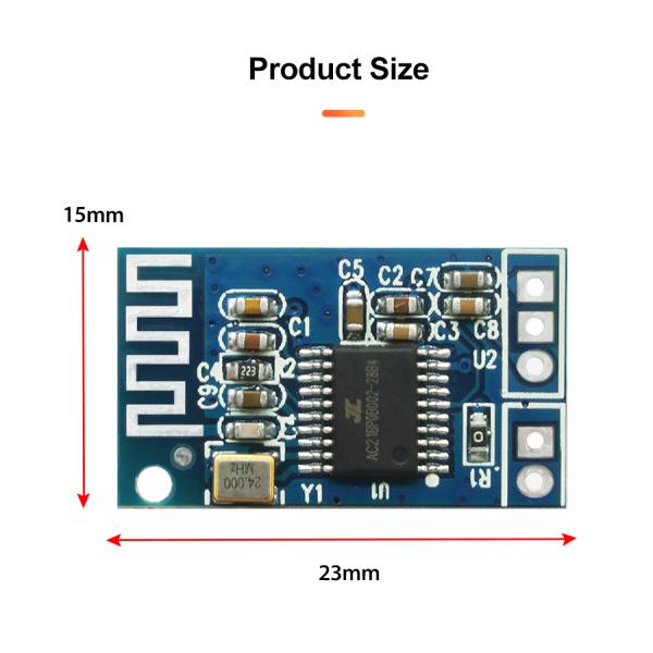 CA-6928 Bluetooth Audio Module with 5V Input and 23x15mm Size Dual Digital Sound Amplifier