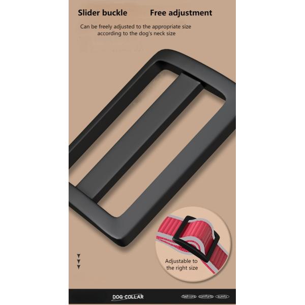 Anti-breakaway dog ​​collar Reflective anti-lost dog collar Adjustable medium and large dog pet collar