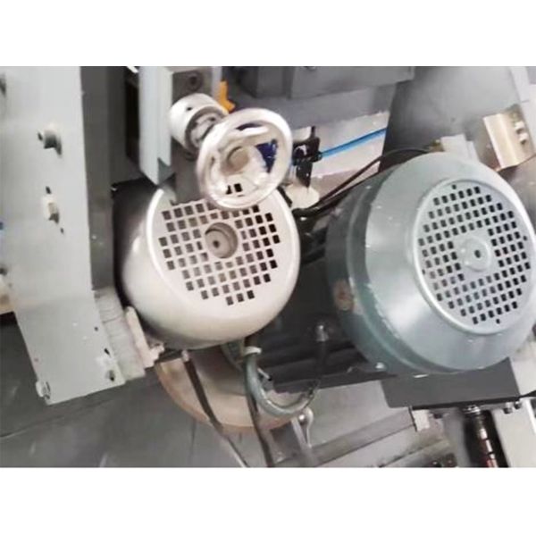 ZEUS 45 Degree Chamfering Machine One Cutting Four Edgeing PLC Control Gear Drive Bearing Gearbox Stone Grinding 7.5kw Motor