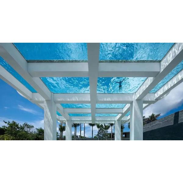 Customized Swimming Pools Durable Above Ground Acrylic Pool with Epic Functionality