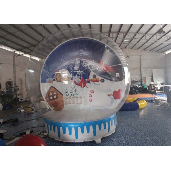 Serurity - Guarantee Inflatable Snow Globe Chrismas Bubble Ball For Christmas Dec