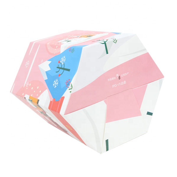 Custom Logo Printing Paper Sweet Box For Christmas Candy Packaging