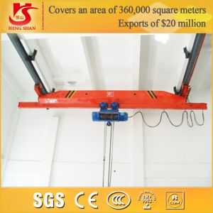 lx model single beam electric overhead underslung travelling crane