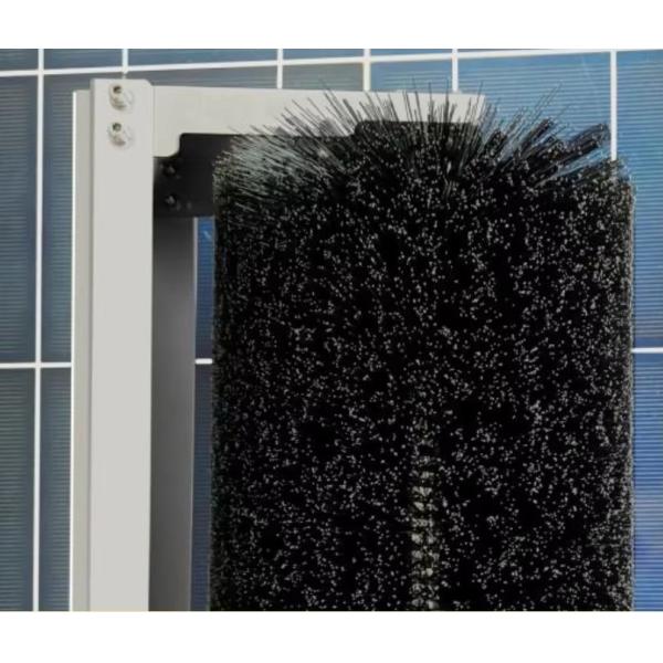 Anti-fall Logo Customized Machine For Solar Power Panel Cleaning Brush Robot Automatic