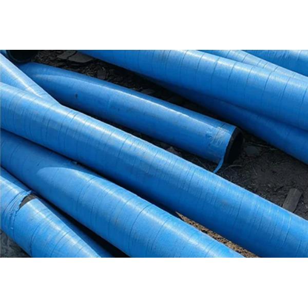 Rubber slurry hose construction detail