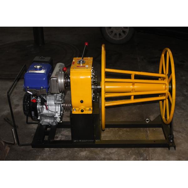 3 Ton Yamaha Petrol Engine Cable Pulling Winch Machine With Cable Drum For Sale