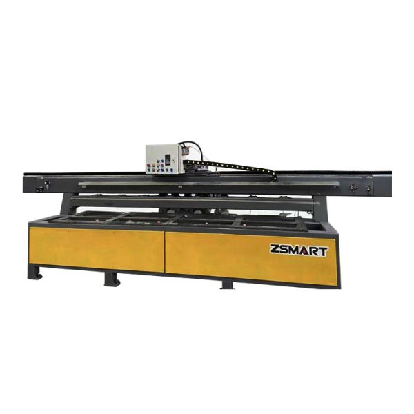 ZEUS 45 Degree Chamfering Machine One Cutting One Edging PLC Control Gearbox Stone Grinding Polishing Engine Motor Pump Bearing