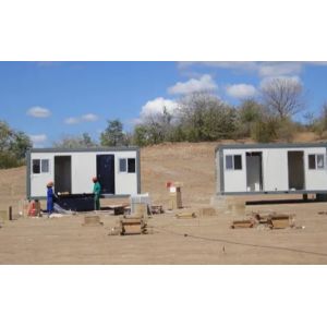 Custom Steel Structure Modular Construction Site Container Q235 Q355