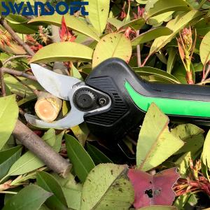 Buy cheap Swansoft 25MM Lithium Battery Orchard Secateurs Best Garden Tools Electric Pruners product