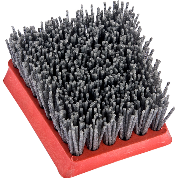 2000 - 40000 RPM Abrasive Nylon Brush Soft Stone Processing With Archaistic Effect