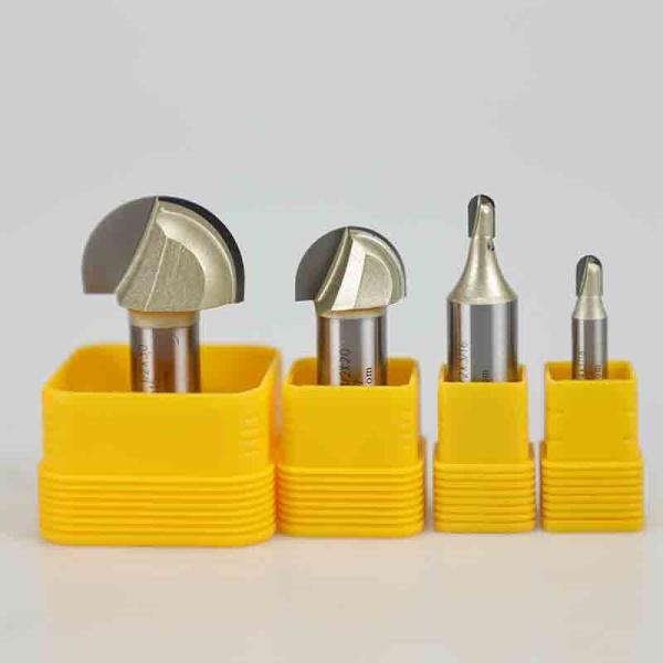 Arden CNC Wood Router Round Bottom Bit Tungsten Carbide End Mill for Wood and Acrylic Engraving Round Bottom Woodworking Bit