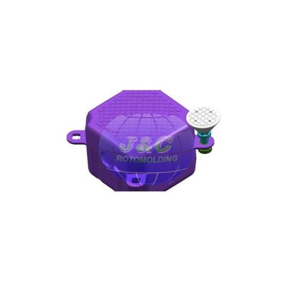 Polyethylene Plastic Rotomolded Pontoons Floats By Aluminum Rotational Molds