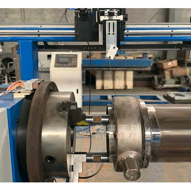 200kg Hydraulic Welding Positioner Automatic Rotating Turning Table for Pipe Cylinder Circumferential Welding