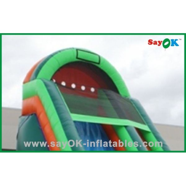 Inflatable Slippery Slide Durable PVC Inflatable Bouncer Slide , Inflatable Water Slide Car Model