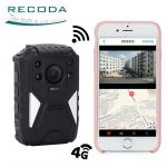 RECODA 4G Wifi Body Camera Law Enforcement Recorder Police Body GPS WIFI