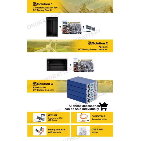 280Ah 314Ah Prismatic LiFePO4 Battery Cell