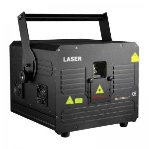 Buy cheap 5000mw 5w RGB Animation Laser Projector Rgb Dj Disco Stage Laser Light product