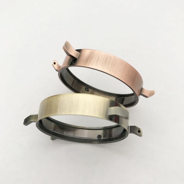 Al6061 CNC Machining Watch Parts Bronze Watch Case Parts Casting