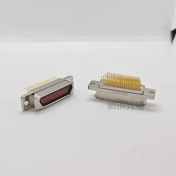 J30ja-74zkw-J Quick Locking Rectangular Connector Printed Board Soldering Bent Pin 74 Pin Aviation.
