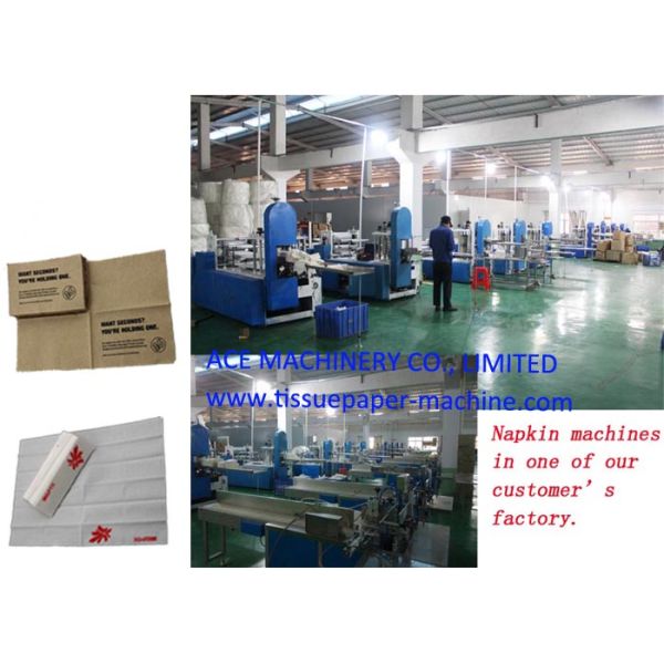 Paper Napkin Machine With Two Colors Printing
