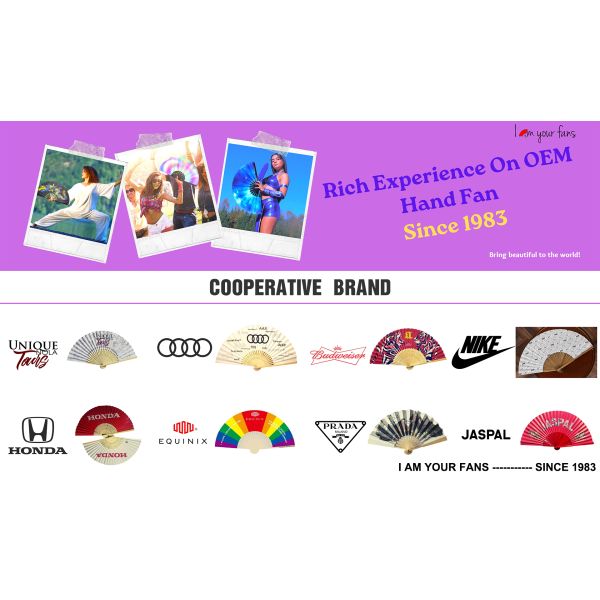Personalize Wooden Hand Made Fans Custom Printed Logo Folding Customized Promotional Hand Fans Spanish Wood Fan