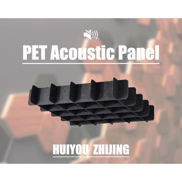 Office PET Sound Absorption Ceiling Panels Acoustic Panel Ceiling Customized Color [DRAFT-FIX]