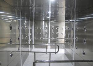 Buy cheap 90 Degree Turn Personnel Air Shower Tunnel , Clean Room Equipments With Painted Steel Material product