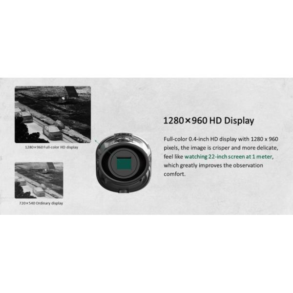 Infrared Thermal Imaging Monocular With 640*480@12Um Infrared Detector