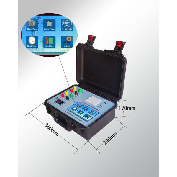 Customization Three-Phase Transformer TTR Turns Ratio Tester 0.9-10000 Range