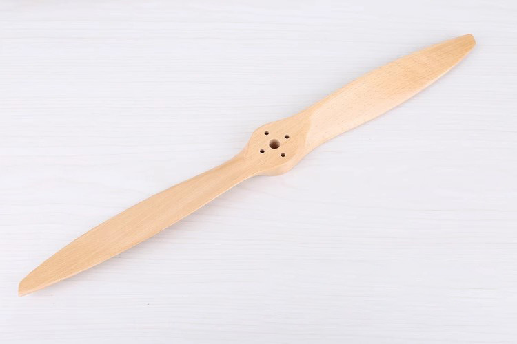 Dle High-Efficiency Wooden Paddle with Gasoline Engine Non-Nylon Plastic Mounting Holes for Drones Accessories