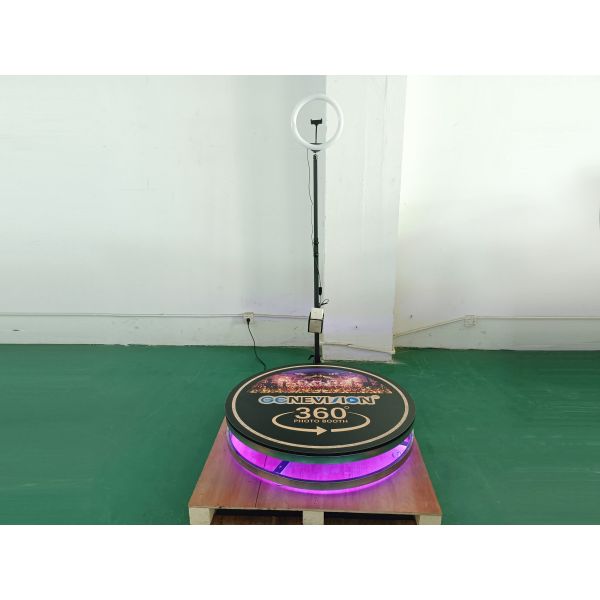 100cm 360 Rotating Photobooth Selfie for live show studio