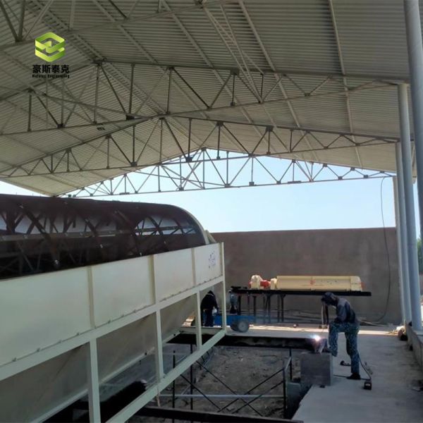 Automatic Brick Plant Roller Sieve With 18kw Power And Customizable Brick Size