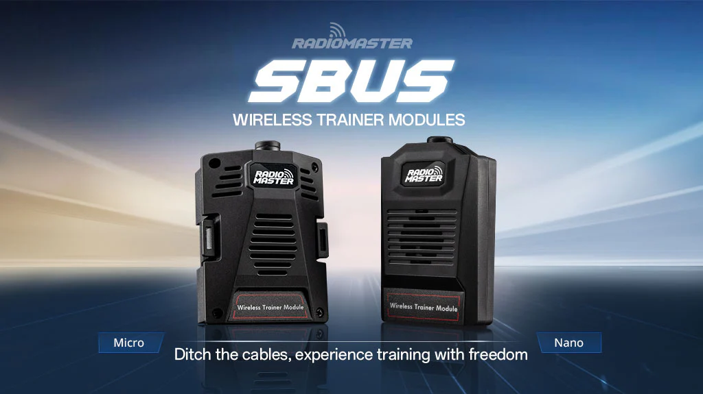 RadioMaster Sbus Wireless Trainer Modules Micro Nano 5V SBUS FPV TX Transmitter Connector Long Range Radio for Racing Drone