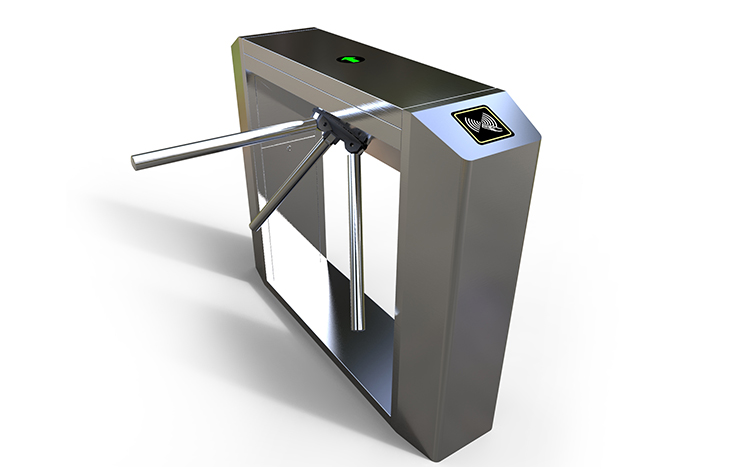 Customized Tripod Turnstile Access Control System For Supermarkets / Communities