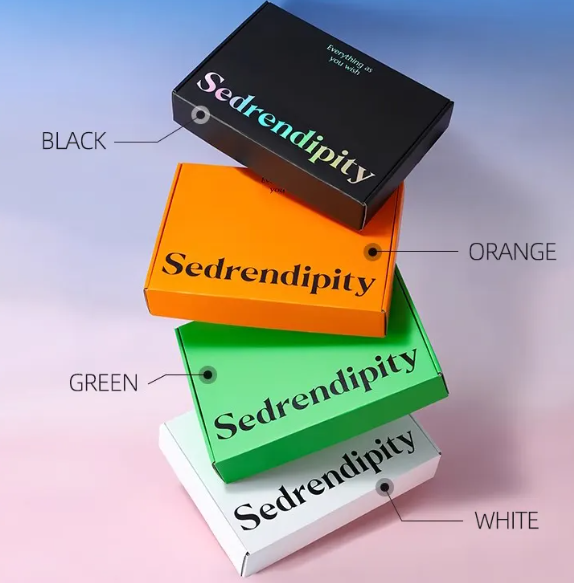 Large Color Printed Cardboard Box Mailing Apparel Box Corrugated Custom Shipping Boxes