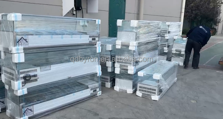 Restaurant Refrigerated Salad Table Countertop Sandwich Salad Prep Table Customized