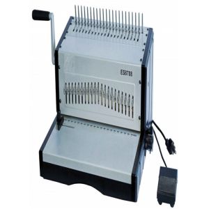 Electric Wire Coil Comb Binding Machine For Notebook Binding