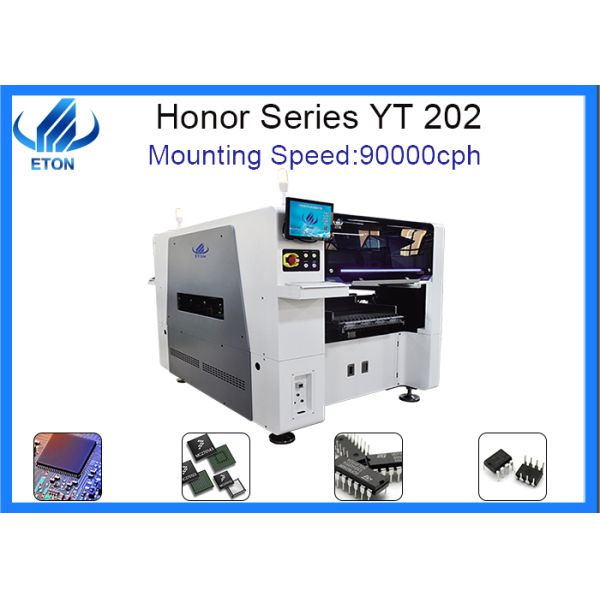 LED Light Industrial SMT Pick Place Machine Down Light / Spot Light SMT Mounter Machine