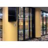 Buy cheap 図書館およびオフィスのためのTop&bottomの引き込み式のシールが付いている防音の移動可能なガラス壁 from wholesalers