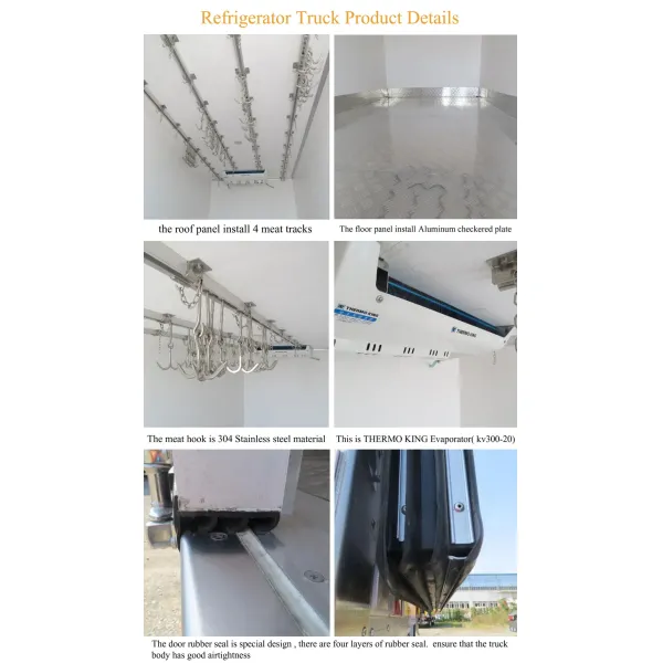 HOWO Refrigerated Van Truck Mini Refrigerator Van