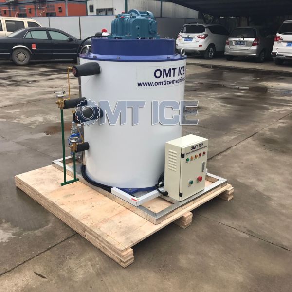 Automatic Freshwater Flake Ice Machine Air Cooled 5 Ton Flake Ice Machine
