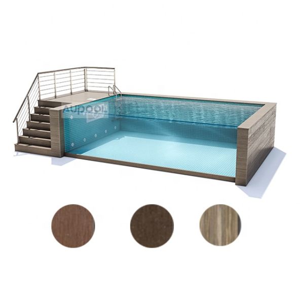 Outdoor Modular Treadmill Principle Container Swimming Pool with Constant Temperature