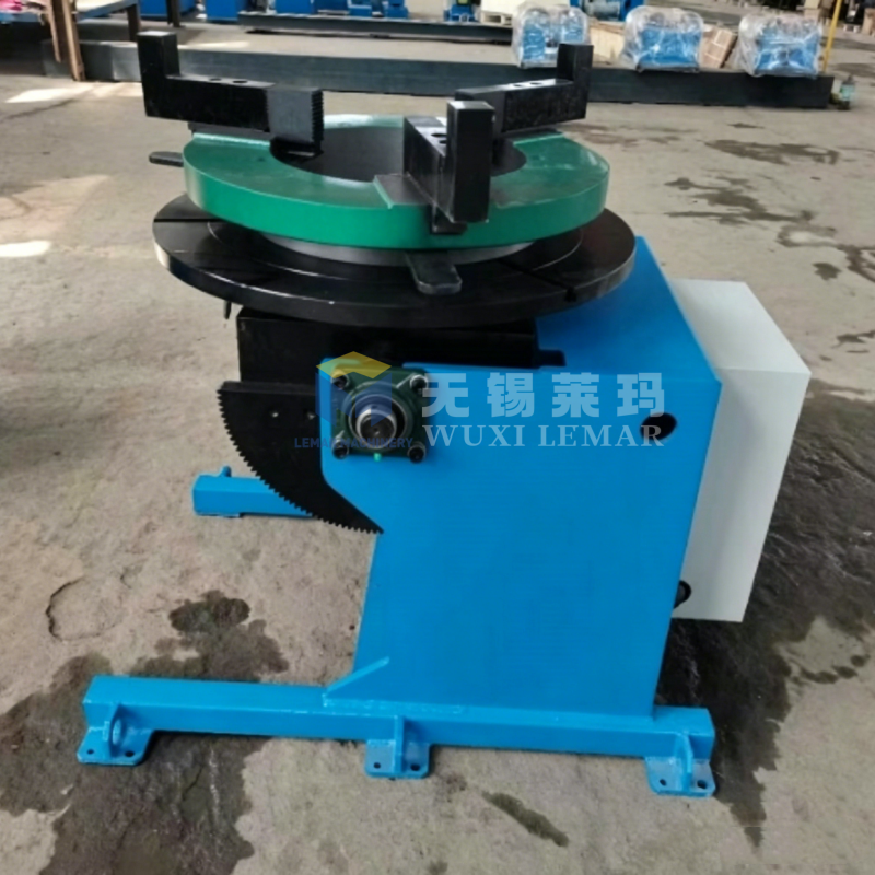300kg Welding Positioner 0-90° Tilting Rotary Table